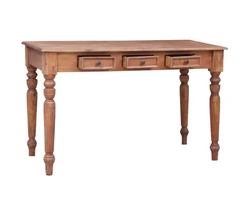 Rakstāmgalds Ar Atvilktnēm, 117X57X75 Cm, Masīvs Sarkankoks Vidaxl