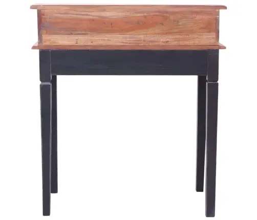 Rakstāmgalds Ar Atvilktnēm, 90X50X101 Cm, Masīvs Sarkankoks Vidaxl
