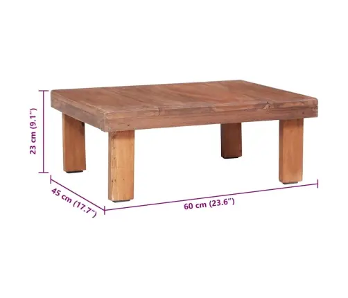 Kohvilaud, 60 X 45 X 23 cm Mahagonipuidust