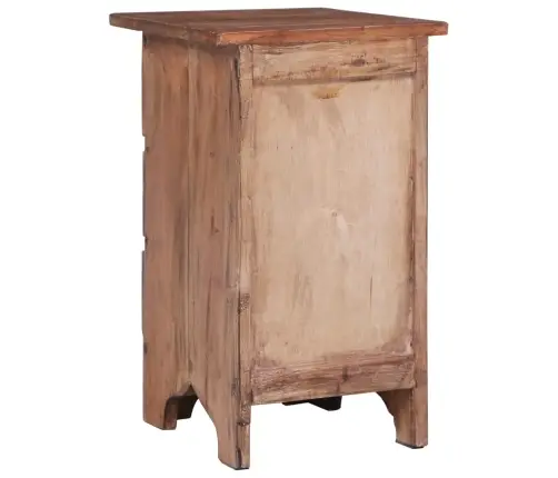 Naktinė Spintelė, 30X30X51cm Raudonmedžio Medienos Masyvas