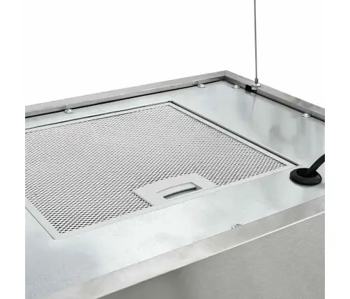 Piekarams Tvaika Nosūcējs, Skārienjutīgs Lcd, 55 Cm, Tērauds Vidaxl