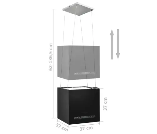 Rippuv Köögisaare Kubu Puutetundlik Lcd 37 Pulbervärvitud Teras