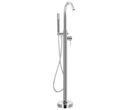 Vannas Krāns, Brīvi Stāvošs, 118,5 Cm, Nerūsējošs Tērauds Vidaxl