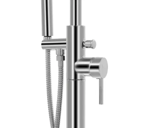 Vannas Krāns, Brīvi Stāvošs, 118,5 Cm, Nerūsējošs Tērauds Vidaxl