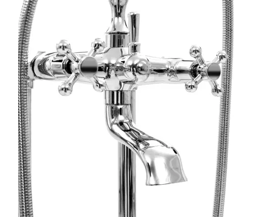 Vannas Krāns, Brīvi Stāvošs, 99,5 Cm, Nerūsējošs Tērauds Vidaxl