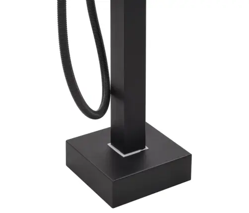 Pastatomas Vonios Maišytuvas, Juodas, 90cm Plienas