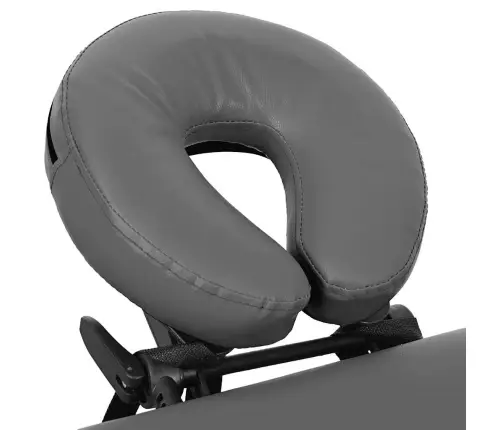 Masažinis Stalas, 4 Zonų, Antracito Sp., 186X68cm Alium. Rėm.