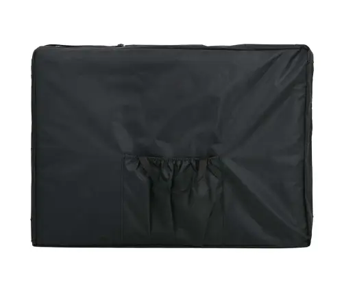 Masažinis Stalas, 4 Zonų, Antracito Sp., 186X68cm Alium. Rėm.