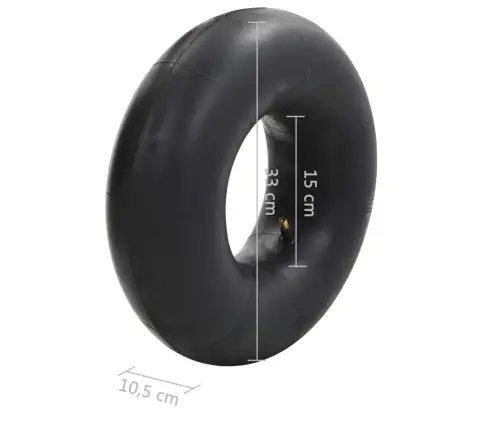 4-Osaline Käru Rehvi Ja Sisekummi Komplekt, 15X6.00-6, 4Pr Kumm