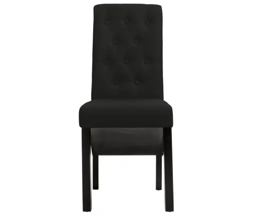 Söögitoolid 6 Tk, Must, Kangas