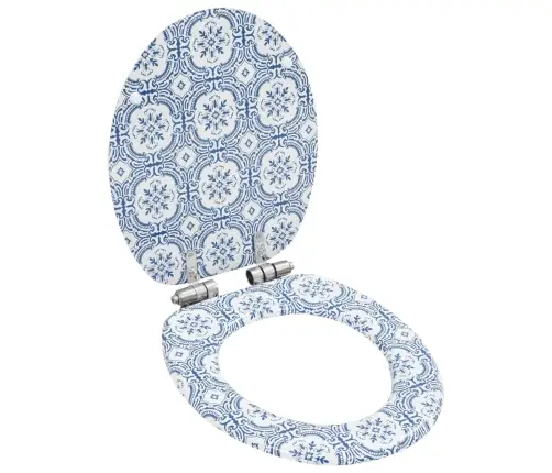 Tualetes Poda Sēdekļi, Lēni Aizverami, 2 Gb., Porcelāna Dizains Vidaxl