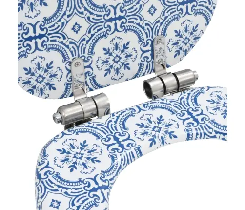 Tualetes Poda Sēdekļi, Lēni Aizverami, 2 Gb., Porcelāna Dizains Vidaxl