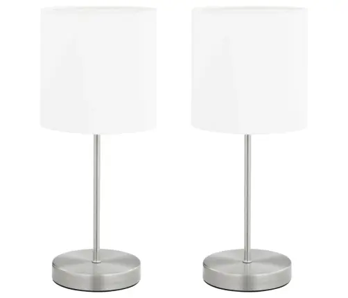 Laualambid 2 Tk, Puutenupuga, Valge E14