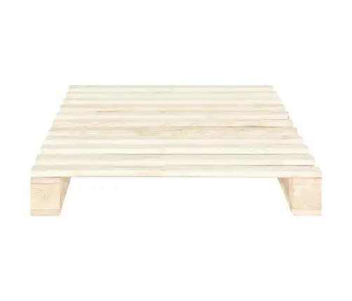 Kaubaalustest Voodiraam Tugevast Männipuidust, 100 X 200 Cm