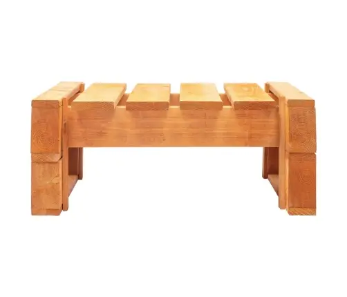 Sodo Otomanė Iš Paletės, Medaus Rudos Spalvos, Mediena