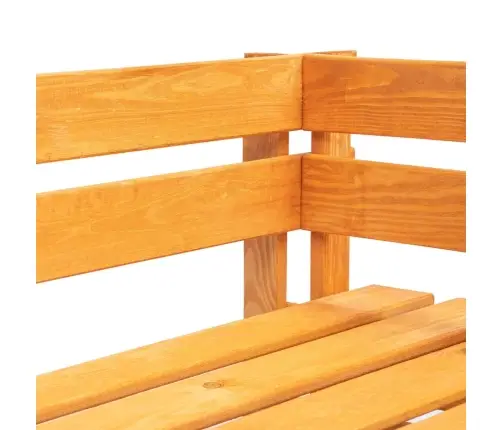 Dārza Palešu Stūra Sols, Koks, Medus Brūns Vidaxl