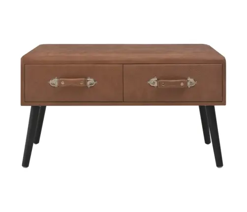 Sahtlitega Pink 80 cm Tumepruun, Kunstnahk