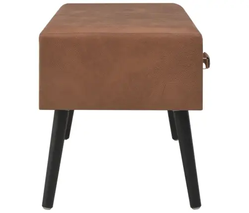 Sahtlitega Pink 80 cm Tumepruun, Kunstnahk