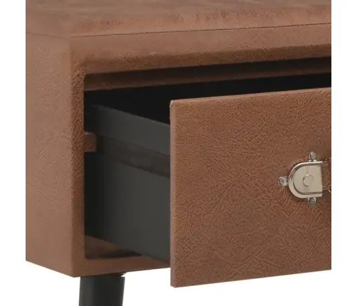 Sahtlitega Pink 80 cm Tumepruun, Kunstnahk