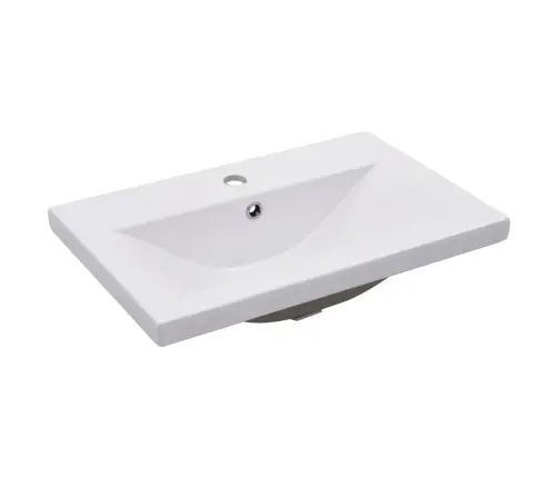 Sisseehitatud Valamu, 61 X 39,5 X 18,5 cm Keraamiline, Valge