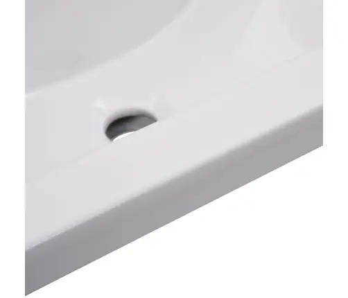 Sisseehitatud Valamu, 61 X 39,5 X 18,5 cm Keraamiline, Valge