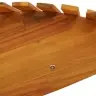 Sauļošanās Šūpuļkrēsli, 2 Gab., Akācijas Koks Vidaxl