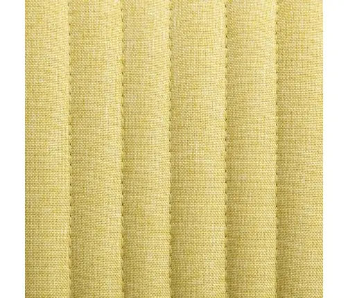 Virtuves Krēsli, 4 Gab., Zaļš Audums Vidaxl