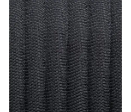 Virtuves Krēsli, 4 Gab., Melns Audums Vidaxl