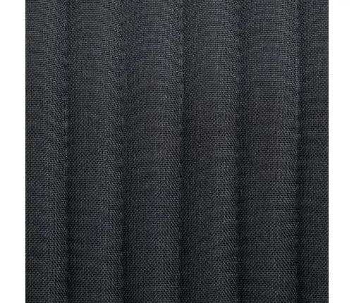 Virtuves Krēsli, 6 Gab., Melns Audums Vidaxl