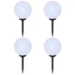 Lauko Led Šviest. Takeliui, 4Vnt, 30cm Su Įsmeig. Kuoliuku