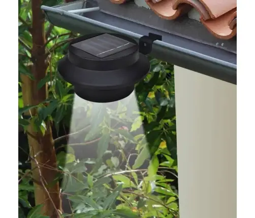 Āra Solārās Lampas, 12 Gab., Led, Melnas Vidaxl