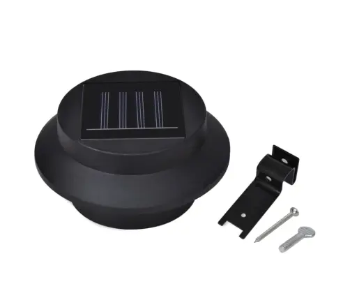 Āra Solārās Lampas, 12 Gab., Led, Melnas Vidaxl