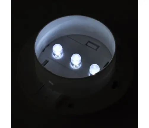 Āra Solārās Lampas, 12 Gab., Led, Baltas Vidaxl