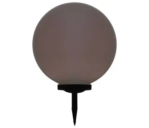 Āra Solārās Lampas, 2 Gab., Led, Sfēriskas, 50 Cm, Rgb Vidaxl