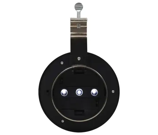 Āra Solārās Lampas, 12 Gab., Led, Apaļas, 12 Cm, Baltas Vidaxl