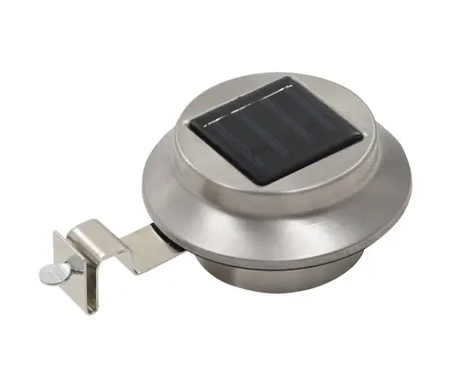 Āra Solārās Lampas, 12 Gab., Led, Apaļas, 12 Cm, Baltas Vidaxl