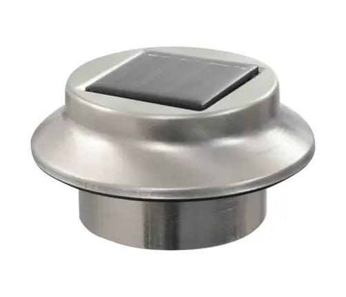 Āra Solārās Lampas, 12 Gab., Led, Apaļas, 12 Cm, Baltas Vidaxl