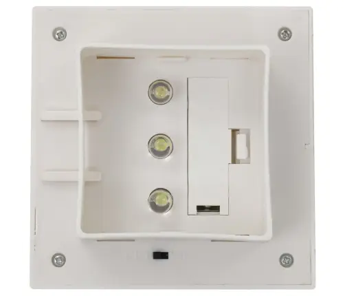 Āra Solārās Lampas, 12 Gab., Led, Kvadrāta Forma, 12 Cm, Baltas Vidaxl