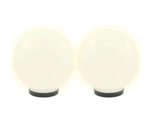 Led Lampas, 4 Gab., Sfēriskas, 25 Cm, Pmma Vidaxl