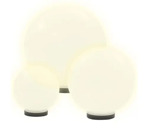 6 Led-Lampi, Kera, 20/30/40 Cm Pmma