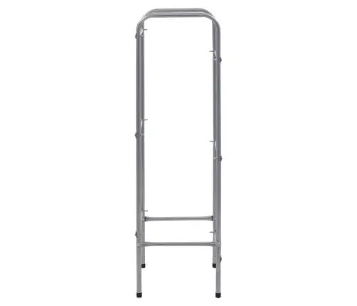 Lentyna 3 Dėžėms, Sidabrinės Spalvos, 50X33X116cm Plienas