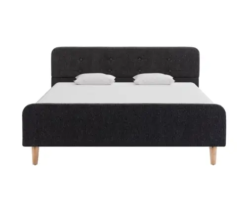 Voodiraam, Tumehallist Lõuendist, 120 X 200 Cm