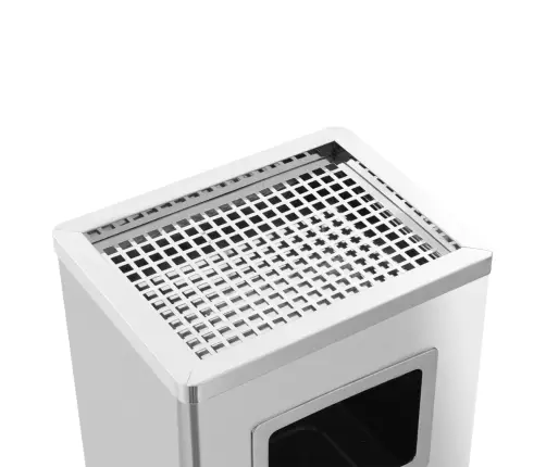 Atkritumu Tvertne Ar Pelnu Trauku, 45 L, Nerūsējošs Tērauds Vidaxl