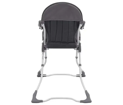 Bērnu Barošanas Krēsls, Pelēks Ar Baltu Vidaxl