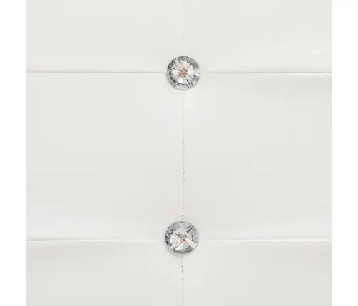 Voodi Madratsiga, Valge, Kunstnahk 160 X 200 Cm Voodi Madratsiga, Valge, Kunstnahk 160 X 200 Cm