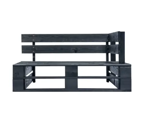 Dārza Palešu Dīvāns Ar Smilškrāsas Matračiem, Priedes Koks Vidaxl