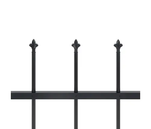 Aiapiire Odaotsaga, Terasest, 1070 X 60 cm Must