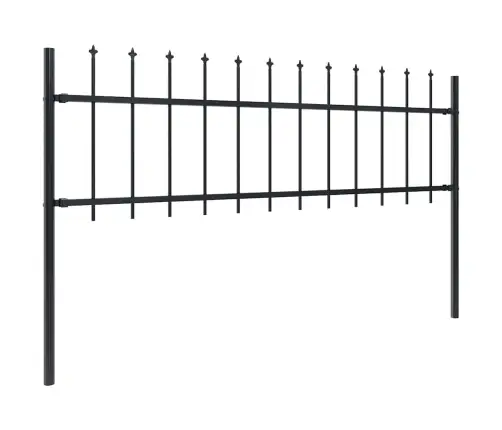 Sodo Tvora Su Iešmeliais, Plienas, 1603,5X60cm Juoda