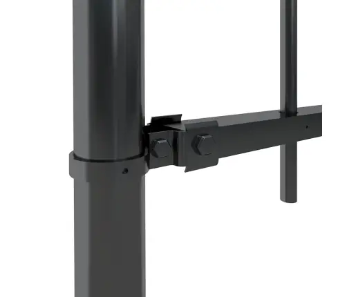 Aiapiire Odaotsaga, Terasest, 359 X 80 cm Must