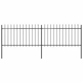 Aiapiire Odaotsaga, Terasest, 359 X 100 cm Must